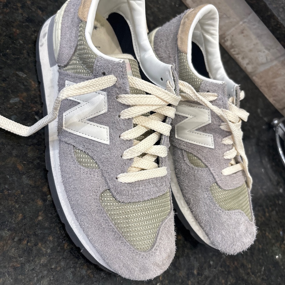 New Balance 990v1 Marblehead Incence Sneakers